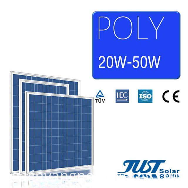 High Efficiency 30W Poly Solar Panel mit günstigen Preis